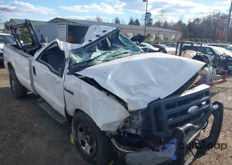 2006 Ford F-250 Xl/Xlt из США, поврежденный, VIN 1FTNF21596EB43339